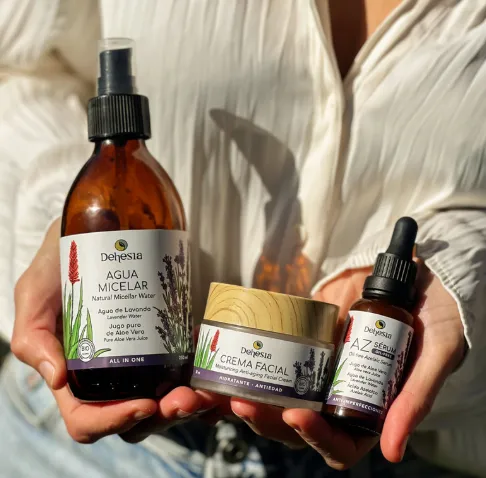 Productos cosméticos naturales